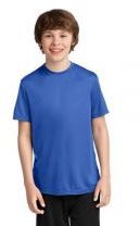 Port & Company Youth Performance 3.8-ounce 100% Polyester Short Sleeve T-Shirt